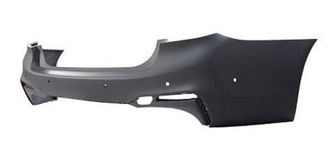 BMW 5 Series Saloon 2017-2020 Rear Bumper With Sensor Holes With Camera Hole (M-Sport Models Only) Primed