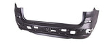 BMW X3 Estate 2010-2014 Rear Bumper With Trim Holes Single Exhaust Type Primed