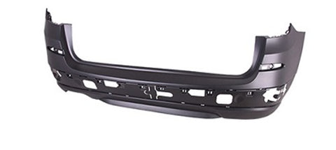 BMW X3 Estate 2010-2014 Rear Bumper With Trim Holes Single Exhaust Type Primed