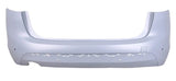 BMW 2 Series Gran Tourer Hatchback 2015-2018 Rear Bumper With Sensor Holes With Trim Holes Primed