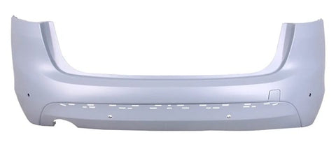 BMW 2 Series Gran Tourer Hatchback 2015-2018 Rear Bumper With Sensor Holes With Trim Holes Primed