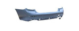 BMW 5 Series Saloon 2020-2024 Rear Bumper With Sensor Holes With Park Assist Holes (Fits SE Models Only) Primed
