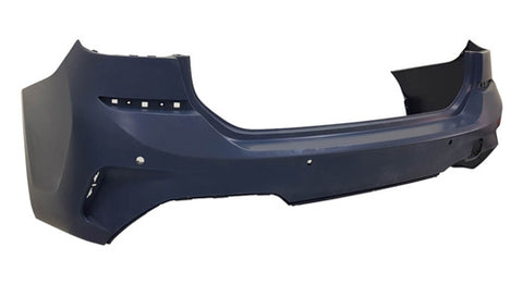 BMW 3 Series Estate 2019-2023 Rear Bumper With Sensor Holes With Park Assist Holes (M-Sport Models) Primed