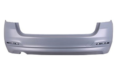 BMW 3 Series Estate 2015-2019 Rear Bumper No Sensor Holes Single Exhaust Type (SE Models Only) Primed