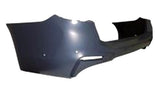 BMW 5 Series Estate 2017-2020 Rear Bumper With Sensor Holes With Park Assist Holes (M-Sport Models) Primed