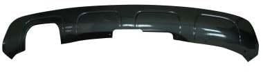 BMW X1 Estate 2009-2012 Rear Bumper Spoiler Single Exit Twin Exhaust Gloss Black