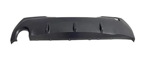 BMW 1 Series 5 Door Hatchback 2019-2024 F40 Rear Bumper Spoiler Single Pipe Exhaust (Fits M-Sport Models Only) Matt Black