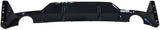 BMW 3 Series 4 Door Saloon 2023- G20 LCI Rear Bumper Spoiler With Sensor Holes Single Pipe Double Exhaust (Fits M-Sport Models Only) Gloss Black