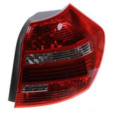 BMW 1 Series 3 Door Hatchback 2007-2012 Rear Lamp LED Type Clear And Red Driver Side R