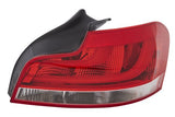 BMW 1 Series Coupe 2011-2013 Rear Lamp LED Type (Fits M-Sport Models) Red & White Driver Side R