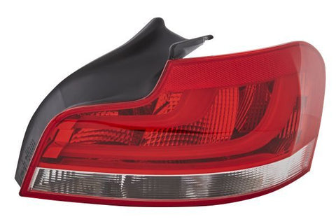 BMW 1 Series Coupe 2011-2013 Rear Lamp LED Type (Fits M-Sport Models) Red & White Driver Side R