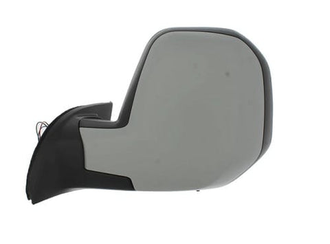 Peugeot Partner Combi/Tepee 2008-2012 Door Mirror Manual Fold Electric Type Heated With Primed Cover Passenger Side L