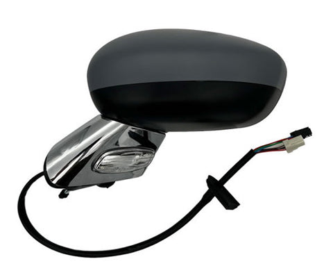 DS 3 Hatchback 2016-2019 Door Mirror Electric Heated Power Fold Chrome Arm - Primed Cover Passenger Side L