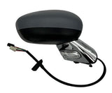 Citroen C3 5 Door Hatchback 2013-2017 Door Mirror Electric Heated Power Fold With Chrome Arm Primed Cover Driver Side R