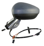 DS 3 Hatchback 2010-2016 Door Mirror Electric Not Heated Manual Fold Chrome Arm - Primed Cover Passenger Side L