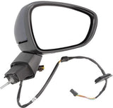 Citroen C3 5 Door Hatchback 2009-2013 Door Mirror Manual Fold Electric Type Not Heated With Indicator With Primed Cover Driver Side R