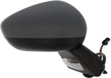 Citroen C3 5 Door Hatchback 2009-2013 Door Mirror Manual Fold Electric Type Not Heated With Indicator With Primed Cover Driver Side R