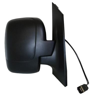 Citroen Dispatch Van 2007-2012 Door Mirror Power Fold Electric Type Heated With Temperature Sensor Single Glass Type With Primed Cover Driver Side R