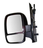 Peugeot Expert Van 2012-2016 Door Mirror Electric Heated Power Fold Twin Glass Type - Primed Cover Passenger Side L