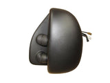 Peugeot Boxer Van 2002-2006 Door Mirror Manual Fold Manual Type Not Heated Short Arm Twin Glass With Black Cover Passenger Side L