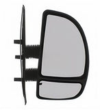 Peugeot Boxer Van 2002-2006 Door Mirror Manual Fold Manual Type Not Heated Short Arm Twin Glass With Black Cover Driver Side R