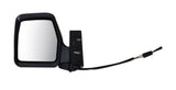 Peugeot Expert Van 1996-2004 Door Mirror Manual Type Not Heated Black Cover Passenger Side L