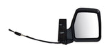 Fiat Scudo Van 2004-2007 Door Mirror Manual Type Not Heated Black Cover Driver Side R