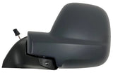 Citroen Berlingo Van 2015-2018 Door Mirror Manual Fold Electric Type Not Heated With Primed Cover Passenger Side L
