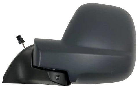 Citroen Berlingo Van 2015-2018 Door Mirror Manual Fold Electric Type Not Heated With Primed Cover Passenger Side L