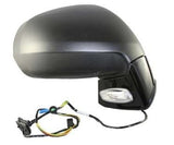 Citroen C4 Picasso 5 Seater 2010-2013 Door Mirror Manual Fold Electric Type Heated With Indicator With Black Cover Driver Side R