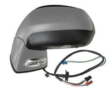 Citroen C4 Picasso 5 Seater 2010-2013 Door Mirror Power Fold Electric Type Heated With Foot Lamp With Indicator With Memory With Primed Cover Passenger Side L