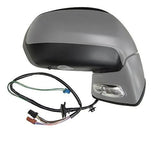 Citroen C4 Picasso 7 Seater 2010-2013 Door Mirror Power Fold Electric Type Heated With Foot Lamp With Indicator With Memory With Primed Cover Driver Side R