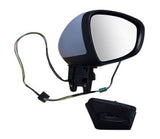 DS 4 Hatchback 2011-2015 Door Mirror Manual Fold Electric Type Heated No Foot Lamp Primed Cover Driver Side R