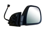 Fiat Doblo Van 2022-2025 Door Mirror Power Fold Electric Type Heated No Blind Spot System With Black Cover Driver Side R