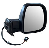 Fiat Doblo Van 2022-2025 Door Mirror Manual Fold Electric Type Heated No Blind Spot System With Primed Cover Driver Side R