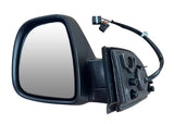 Fiat Doblo Van 2022-2025 Door Mirror Power Fold Electric Type Heated No Blind Spot System With Primed Cover Passenger Side L