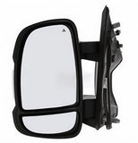 Peugeot Boxer Van 2023- Door Mirror Power Fold Electric Type Heated Short Arm With Blind Spot System Twin Glass With Clear Indicator Passenger Side L