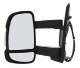 Vauxhall Movano Van 2023- Door Mirror Manual Fold Electric Type Heated Long Arm No Blind Spot System With Clear Indicator With DAB Aerial Passenger Side L