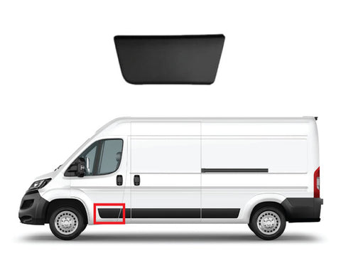 Citroen Relay Van 2017-2024 Side Panel Trim Front Door Section Textured Passenger Side L