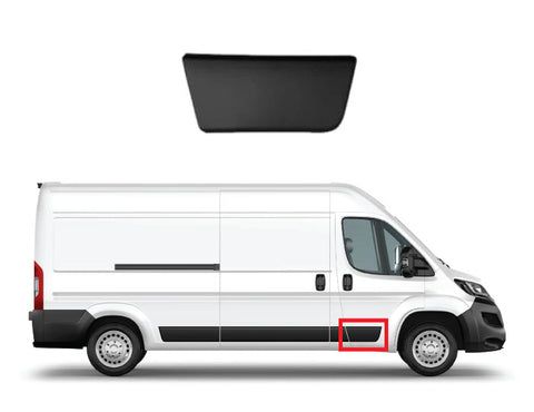 Fiat Ducato Van 2017-2024 Side Panel Trim Front Door Section Textured Driver Side R