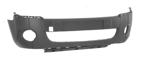 Citroen Berlingo Multispace 2012-2015 Front Bumper With Lamp Holes With Lower And Upper Trim Holes Textured 