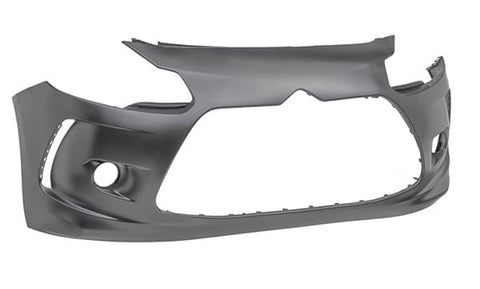 DS 3 Hatchback 2010-2016 Front Bumper No Fog Lamp Trim Type Primed