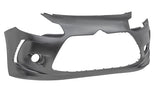 Citroen DS3 Hatchback 2010-2015 Front Bumper No Fog Lamp Trim Type Primed
