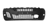 Fiat Scudo Van 2022-2024 Front Bumper No Sensor Holes With Lamp Holes With Blind Spot Holes With Radar Sensor Hole Textured