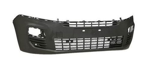 Fiat Doblo Van 2022- Front Bumper With 4 Sensor Holes No Park Assist Holes (With Template To Drill Holes) Textured 
