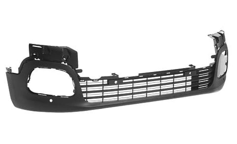 Citroen Berlingo Multispace 2018-2024 Front Bumper Lower Section With Sensor Holes With Trim Holes Textured