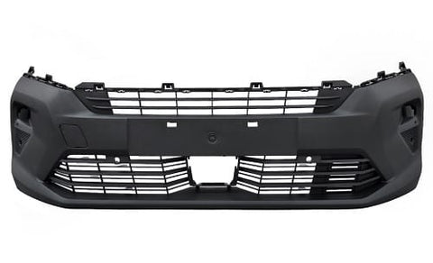 Peugeot Partner Van 2023- Front Bumper With Sensor Holes With Park Assist Holes Textured