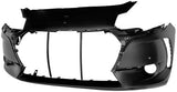 DS 3 Hatchback 2016-2019 Front Bumper With Sensor Holes Primed