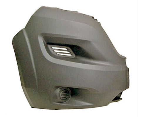 Fiat Ducato Van 2017-2024 Front Bumper Corner No Lamp Holes (No Wheel Arch Extension) Primed Driver Side R