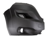 Citroen Relay Van 2017-2024 Front Bumper Corner With Lamp Holes - Black (No Wheel Arch Extension - Only Fits 2017-2024 onwards) Driver Side R